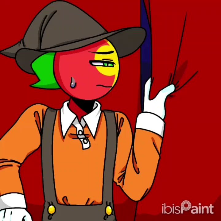 Countryhumans-Brasil - ibisPaint
