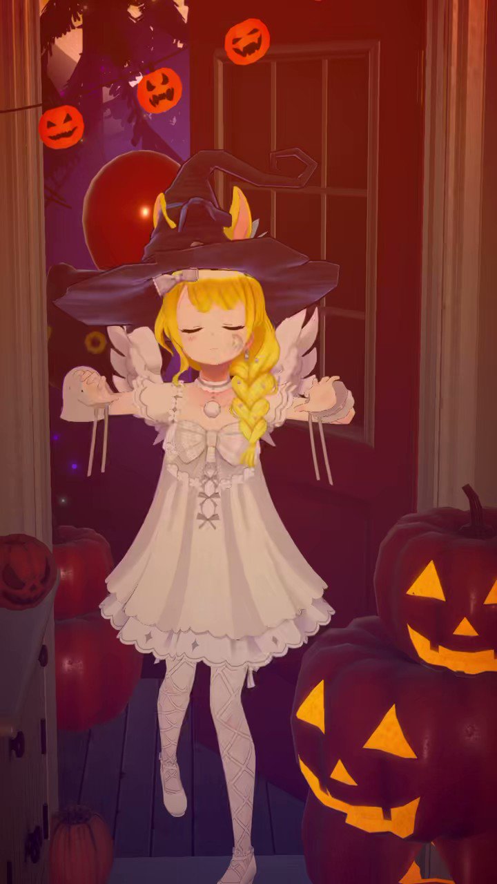 おばこ丸ハロウィン✩.*˚お月見✩.*˚紅葉✩.*˚マルチサンキャッチャー ハロウィンおばけの丸フレーム素材 | 商用OKの無料イラスト素材