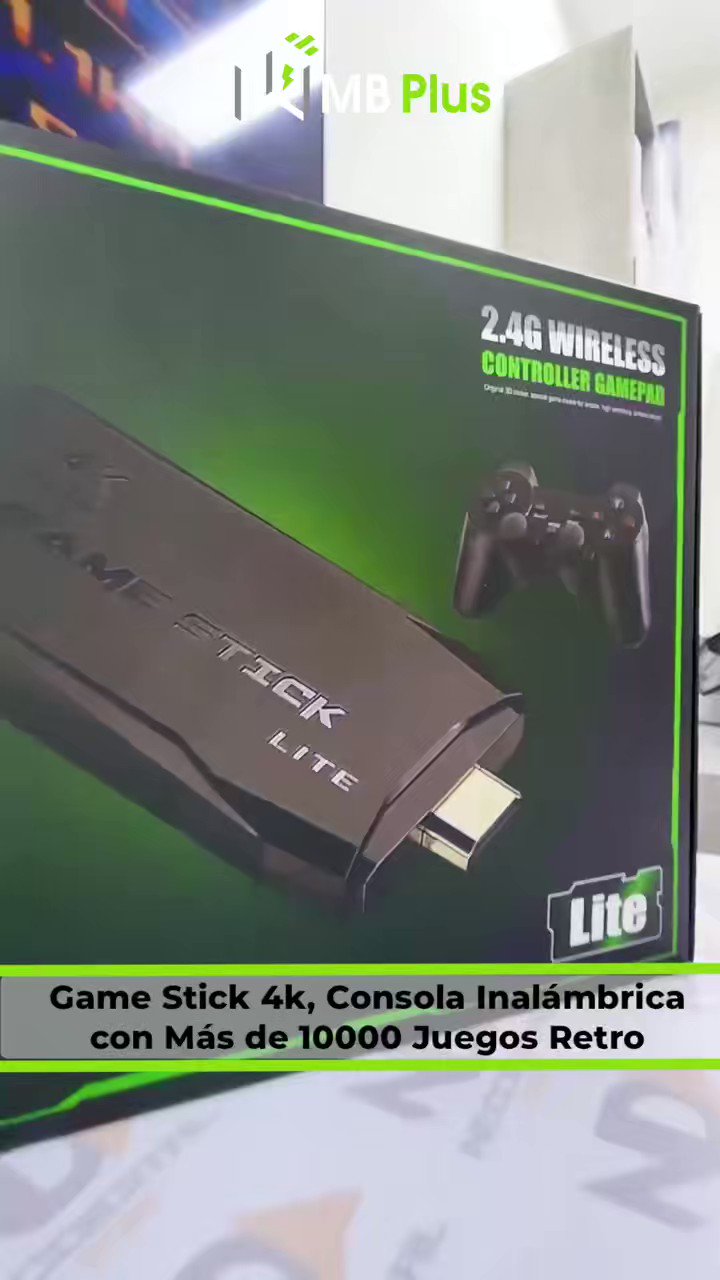 Game Stick Lite Consola de Videojuegos Retros - Importadora y