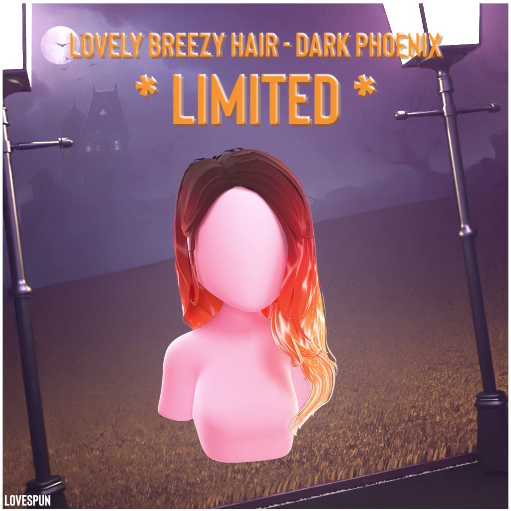 Lovely Breezy Hair - Black - Roblox
