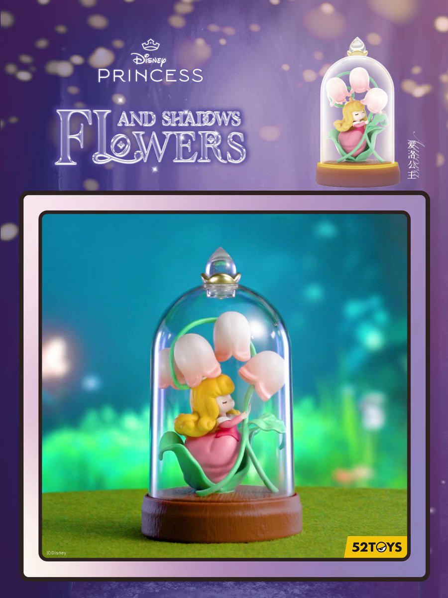 52toys x Disney Princess Flowers and Shadows – WooHoo New York