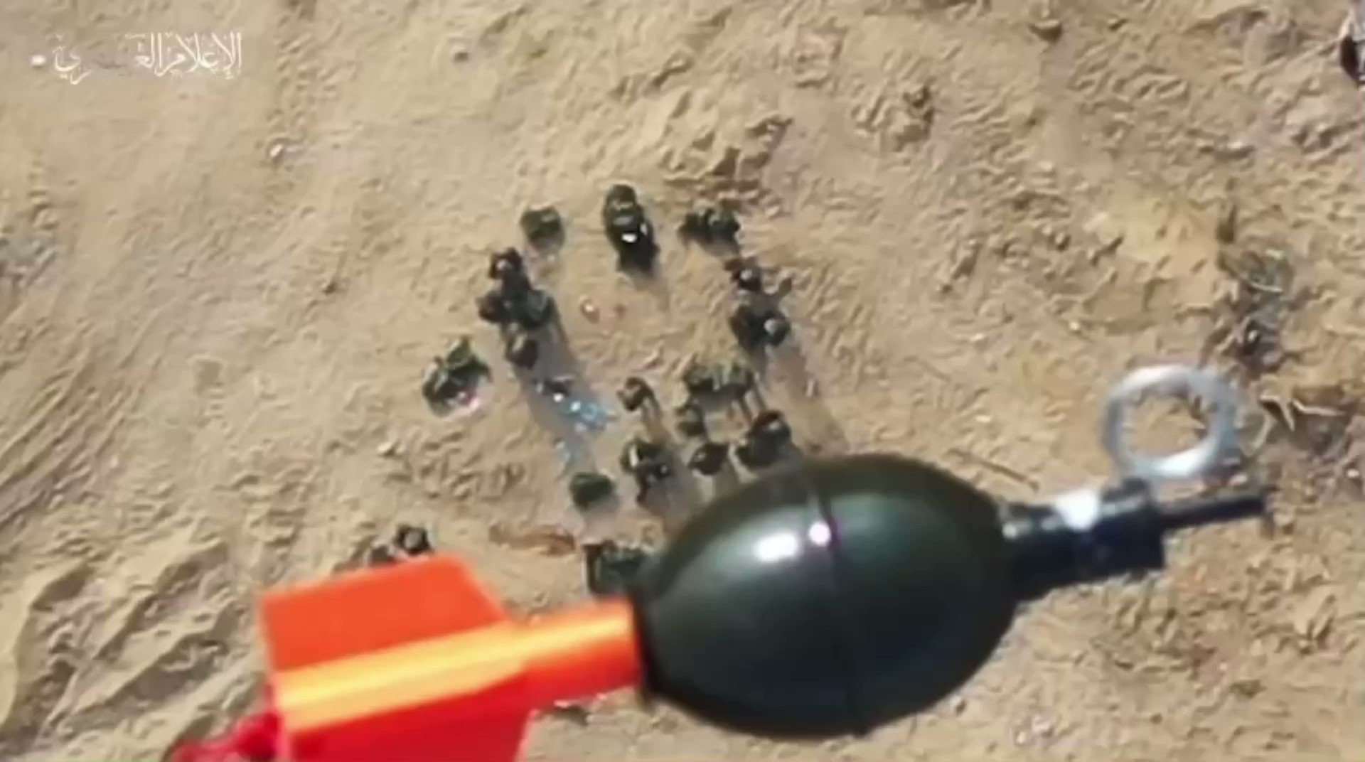 Bosni on X: Qassam drone drops a grenade over a group of iOF