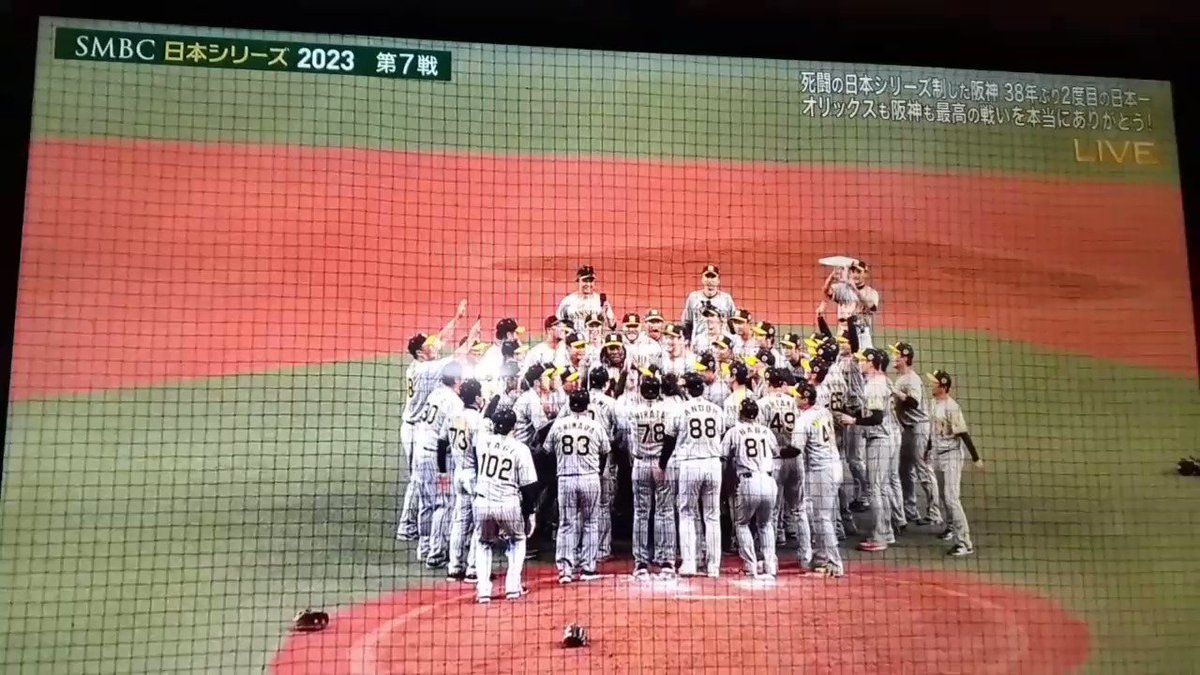 38年ぶり日本一おめでとう！記念 阪神タイガース38年ぶりの日本一 - البحث / X