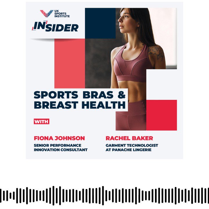 UK Sports Institute on X: ▶️ New Podcast Episode! ◀️ Our host  @goldiesayers talks bras & breast health with @LovePanache's Rachel Baker  and the UKSI's Fiona Johnson. 🎧 Listen to the UKSI