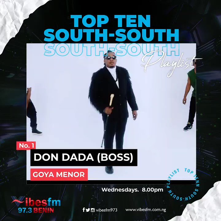 Vibes FM 97.3 - TOP 10 SOUTH-SOUTH PLAYLIST IS UP NOW W/