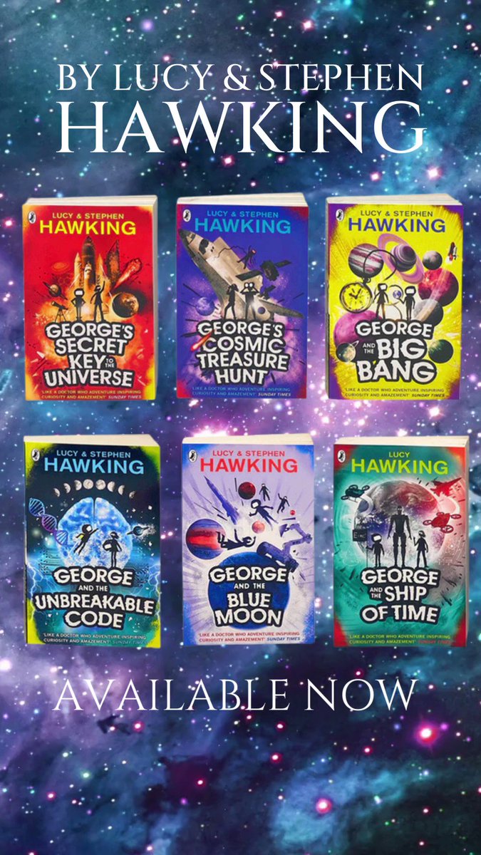 【洋書】Lucy & Stephen Hawking 6冊セット Lucy and Stephen Hawking George Series Collection Set of 4