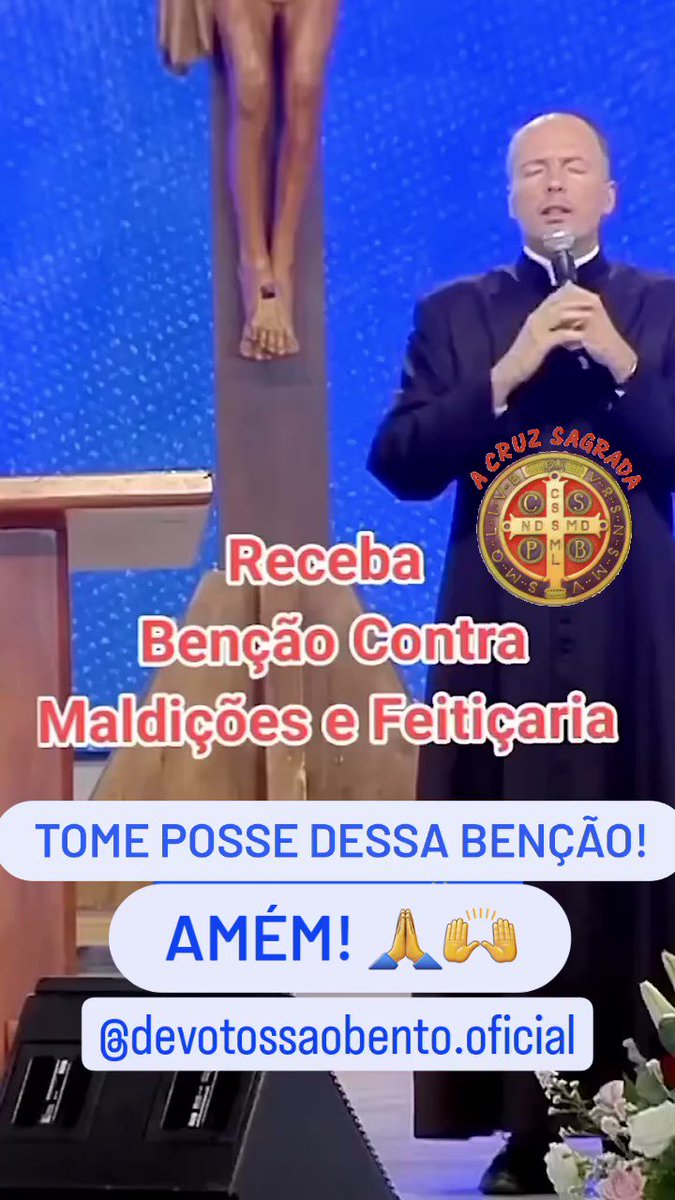 Devotos São Bento.oficial on X: Salve para rezar sempre 🔒 Trecho