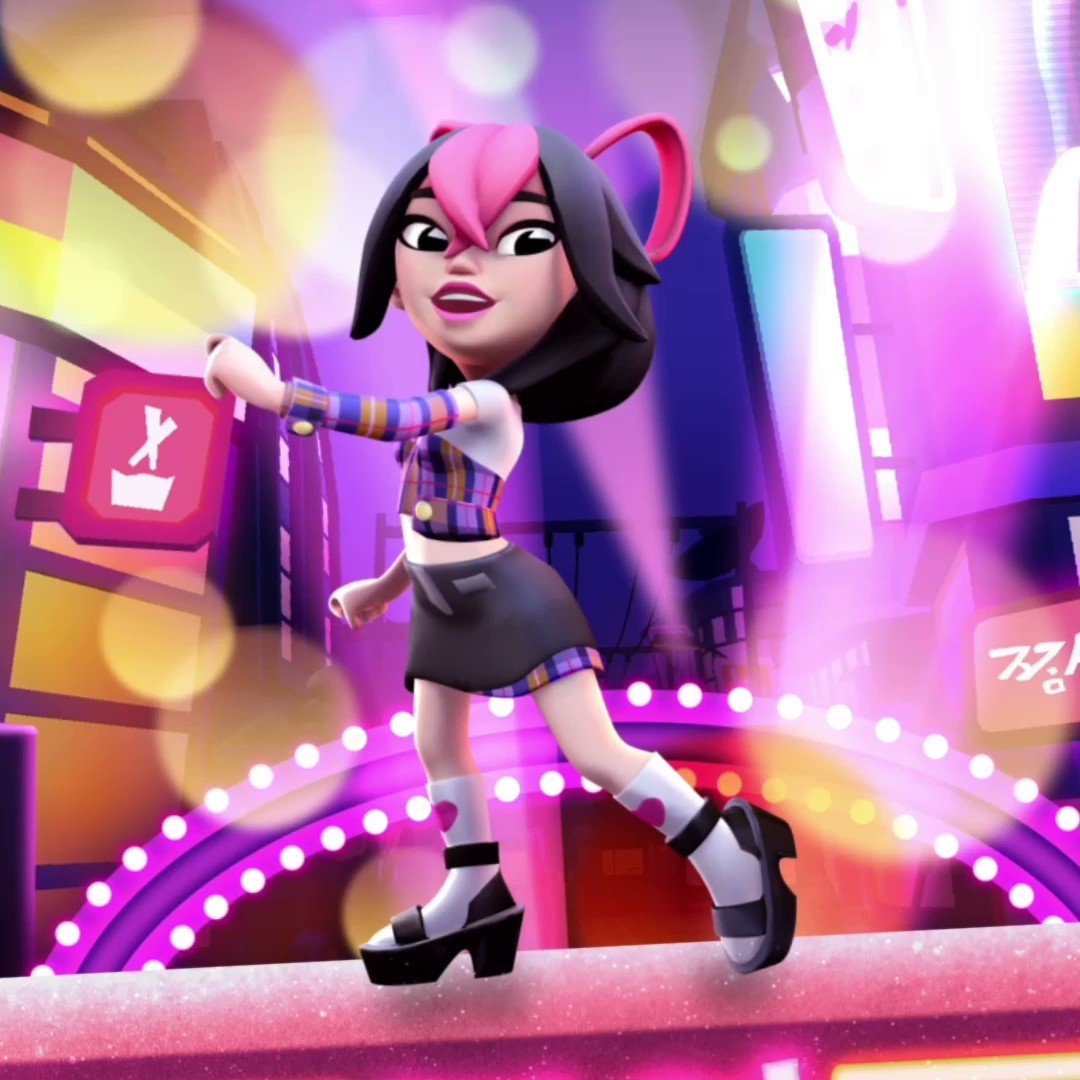 Subway Surfers Fans on X: Harumi's Glitched face! So many glitches! # SubwaySurfers / X