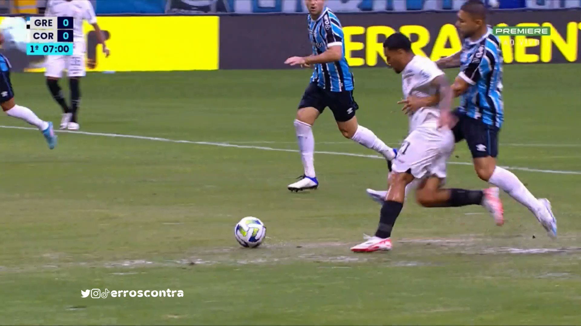 Guerrinha: empate com o Corinthians faz o Grêmio patinar na tabela