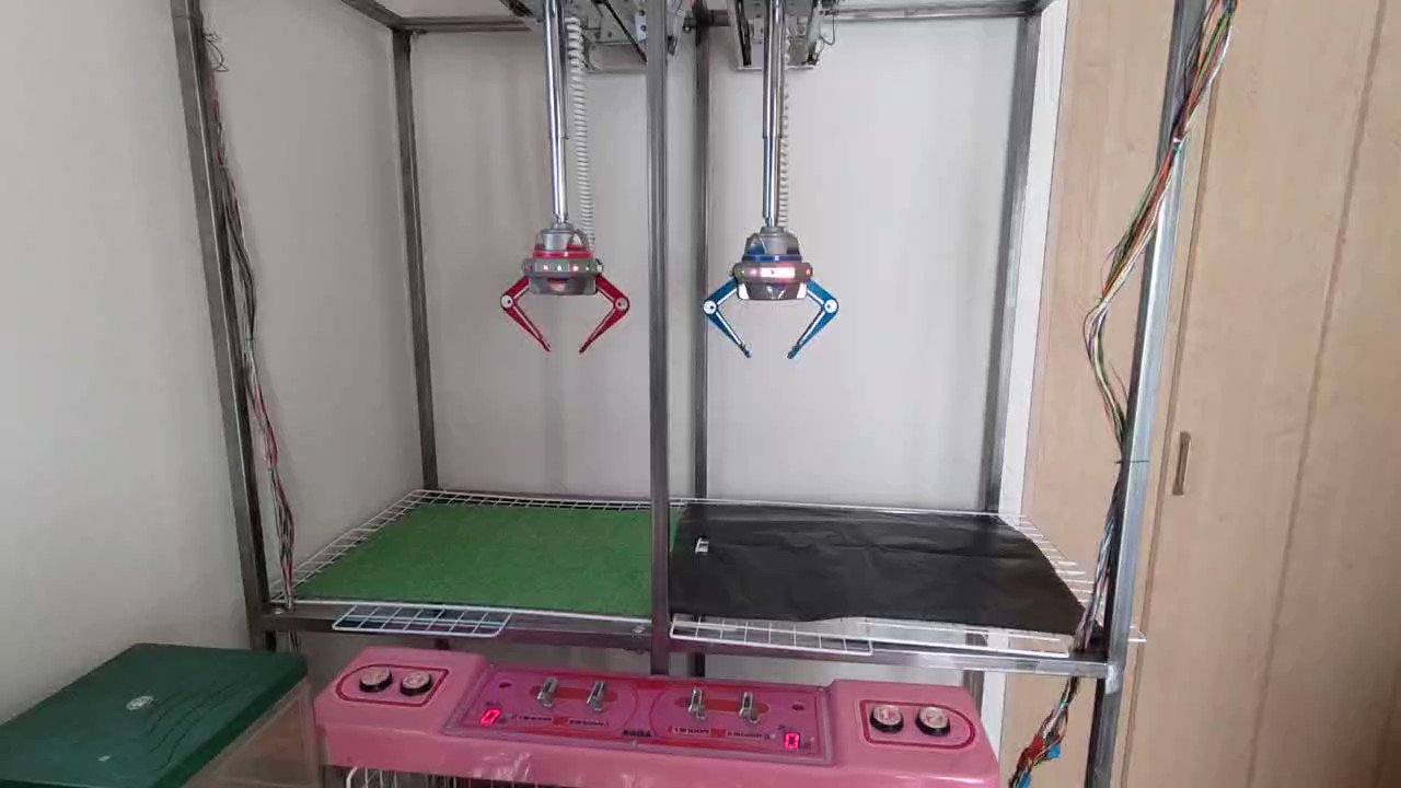 newufoキャッチャーコントロールパネル半分 自作ufoキャッチャーなどに newufoキャッチャーコントロールパネル半分 自作ufoキャッチャー