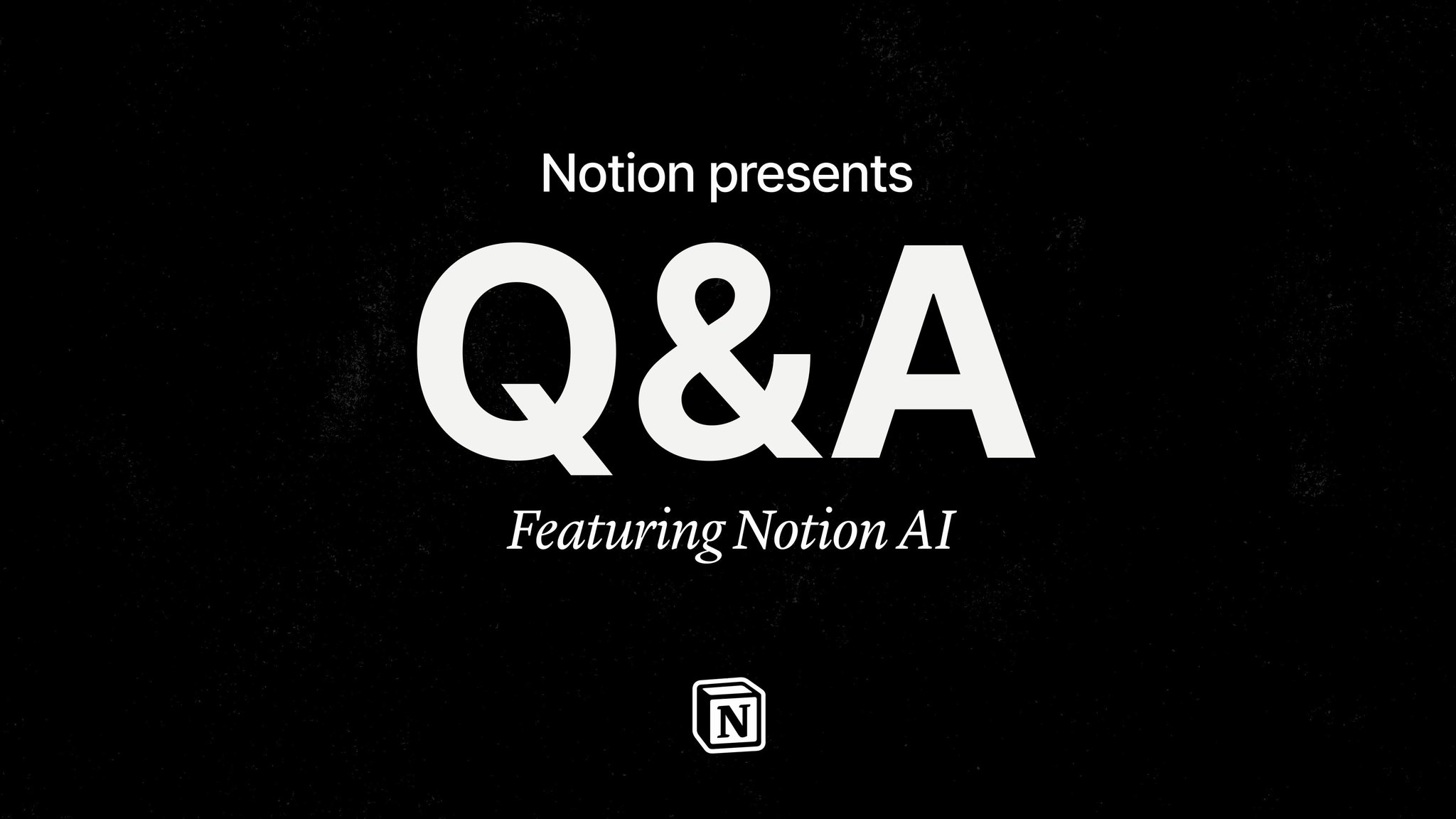 Notion AI  Now with Q&A