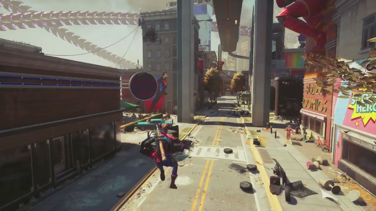 Suicide Squad: Kill the Justice League's Metropolis Is Twice The Size of Arkham Knight's Gotham