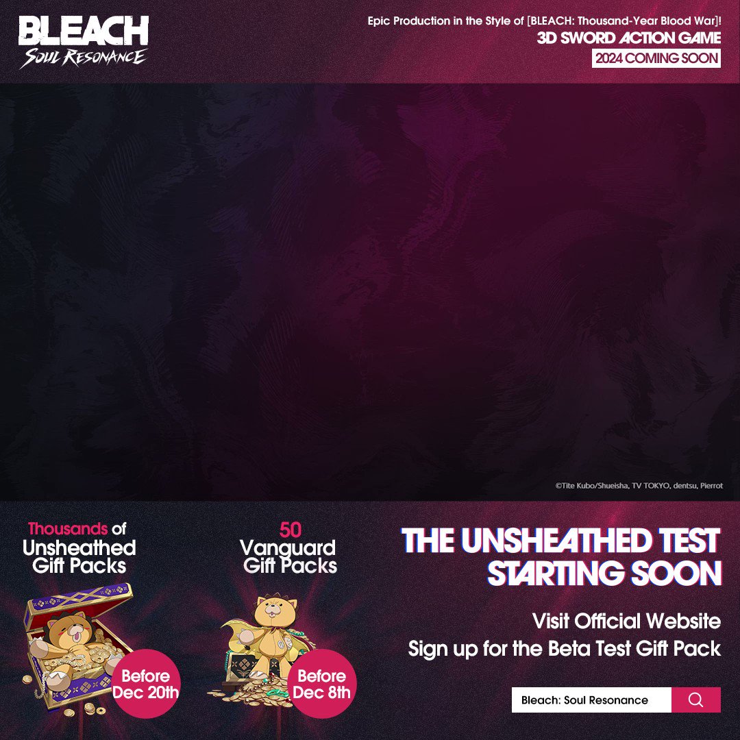 Bleach Online Beta Pack Giveaway