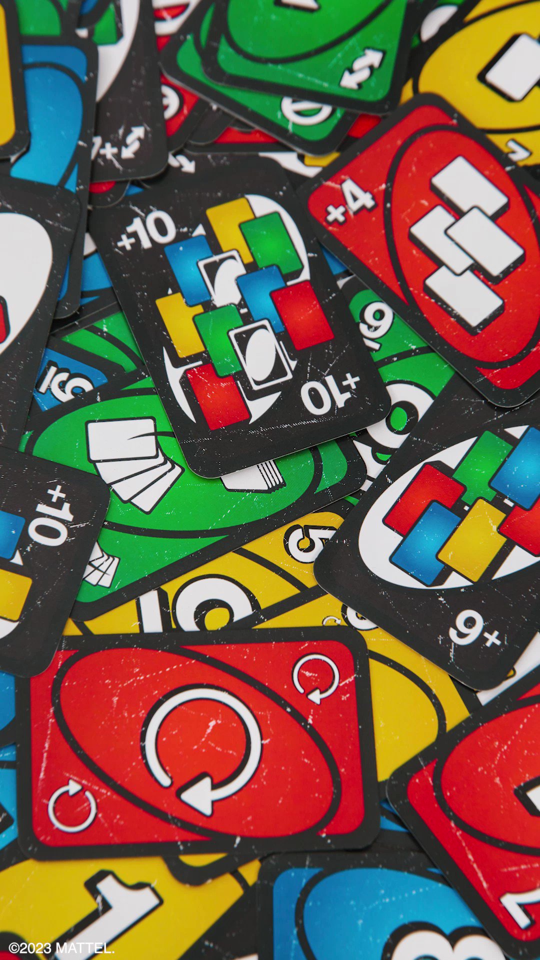 UNO Show 'Em No Mercy UNO Show 'Em No Mercy is even more brutal than the original. Forget the Draw 4, we now have DRAW 10s. UNO Show 'Em No Mercy