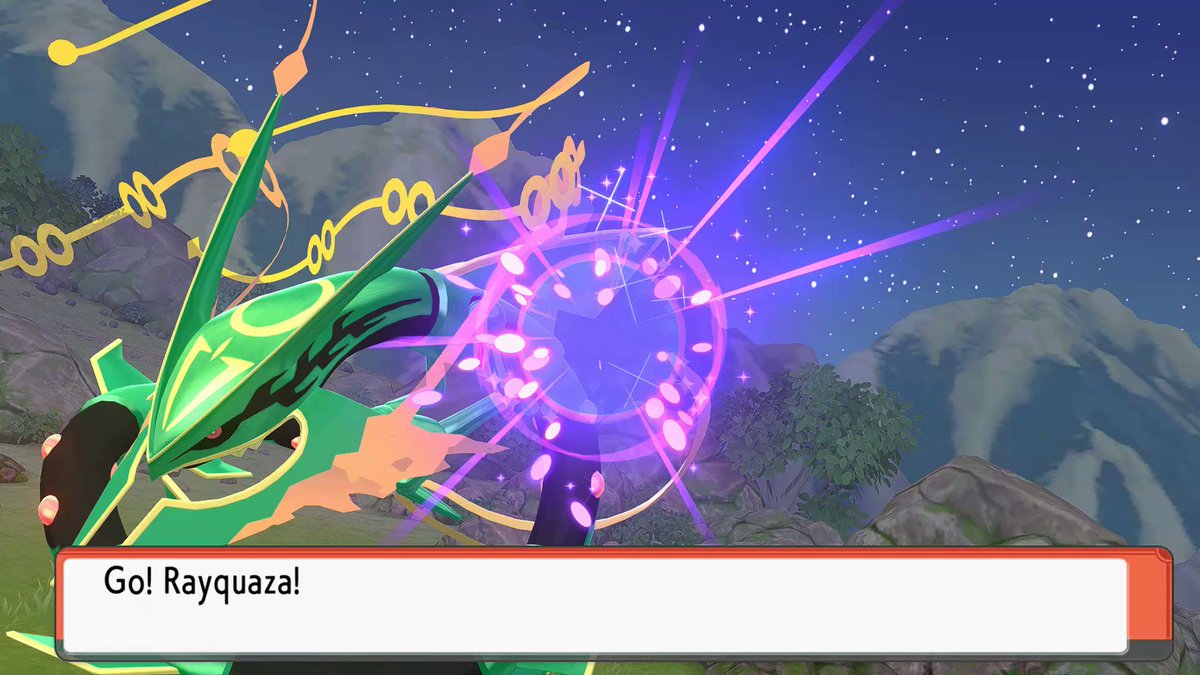 Yisuno ⚝ on X: Mega-Rayquaza has the best looking shiny out of any Pokemon out there and it's not even close. / X