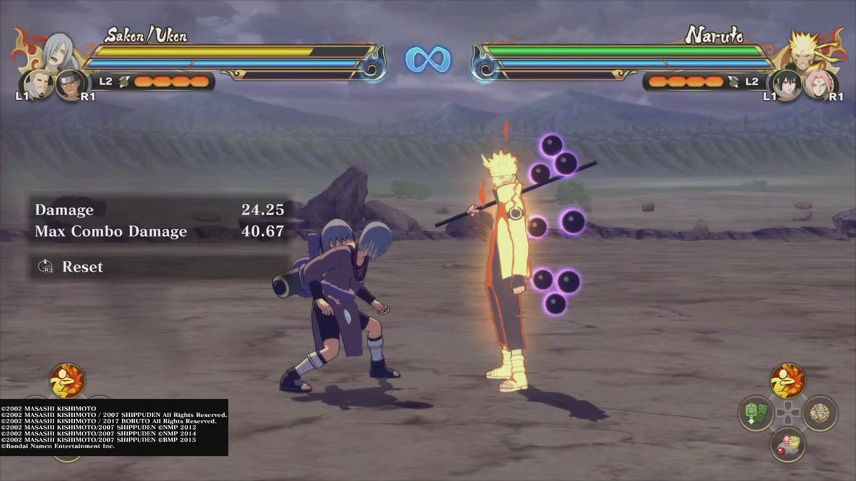 Naruto Storm 4 Minato Jounin/Hokage Combo Infinite ? Combo Cancel Tutorial