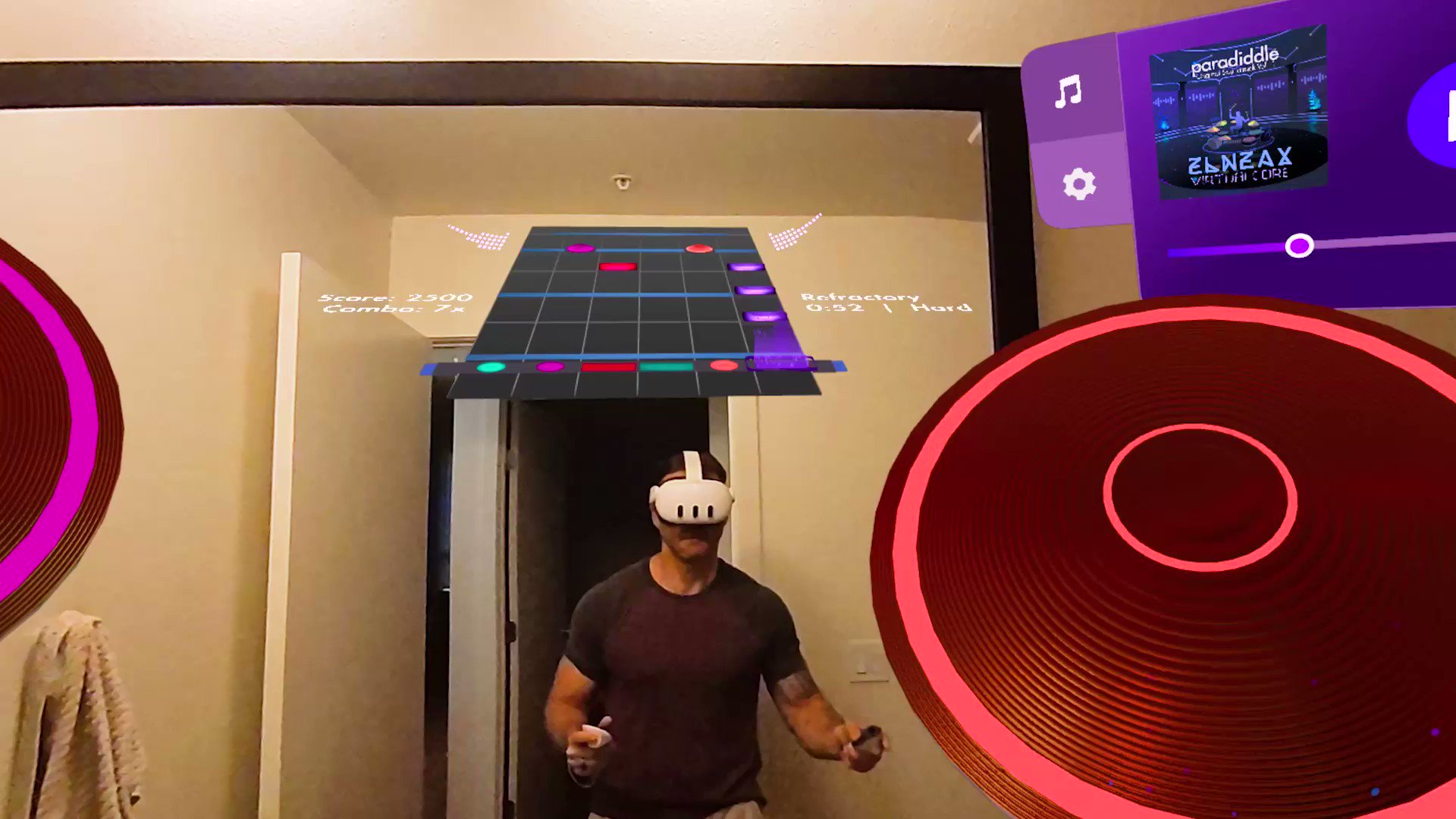 Paradiddle oculus deals quest