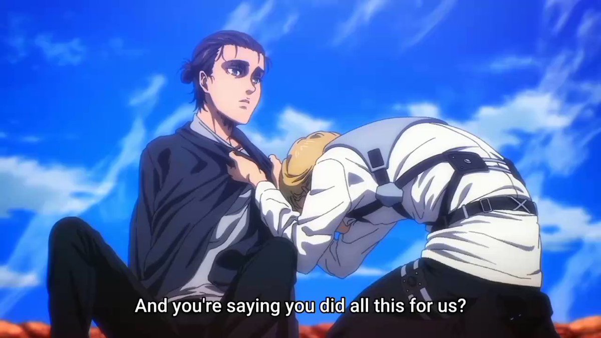 エレン😭 END OF A MASTERPIECE!🕊️