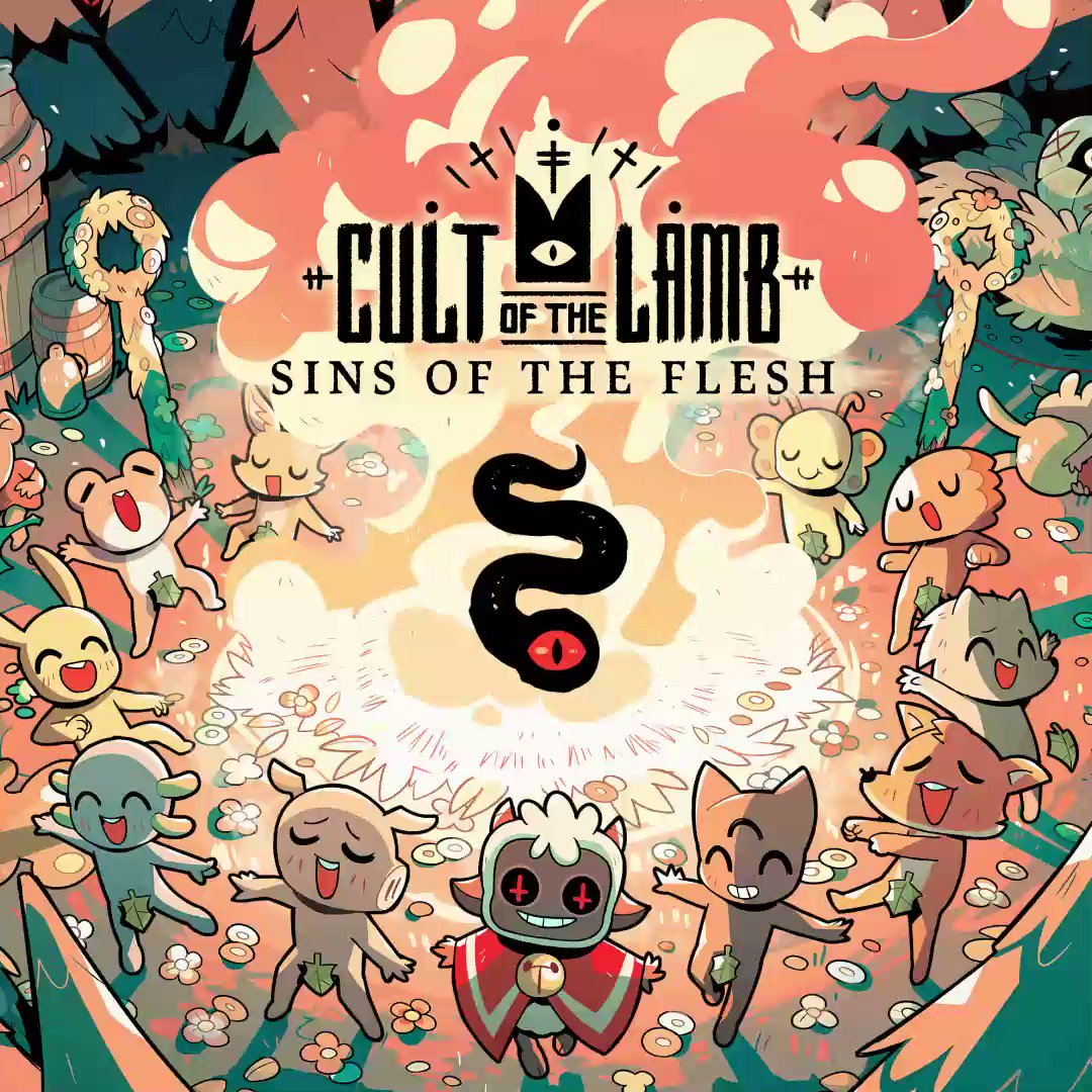 Cult of the Lamb on X: 📢ANNOUNCING📢 🐍SINS OF THE FLESH🔴 our next FREE  MAJOR CONTENT UPDATE! 🔥 Loyal Cultist, your patience has not gone unseen.  Coming very early next year, this