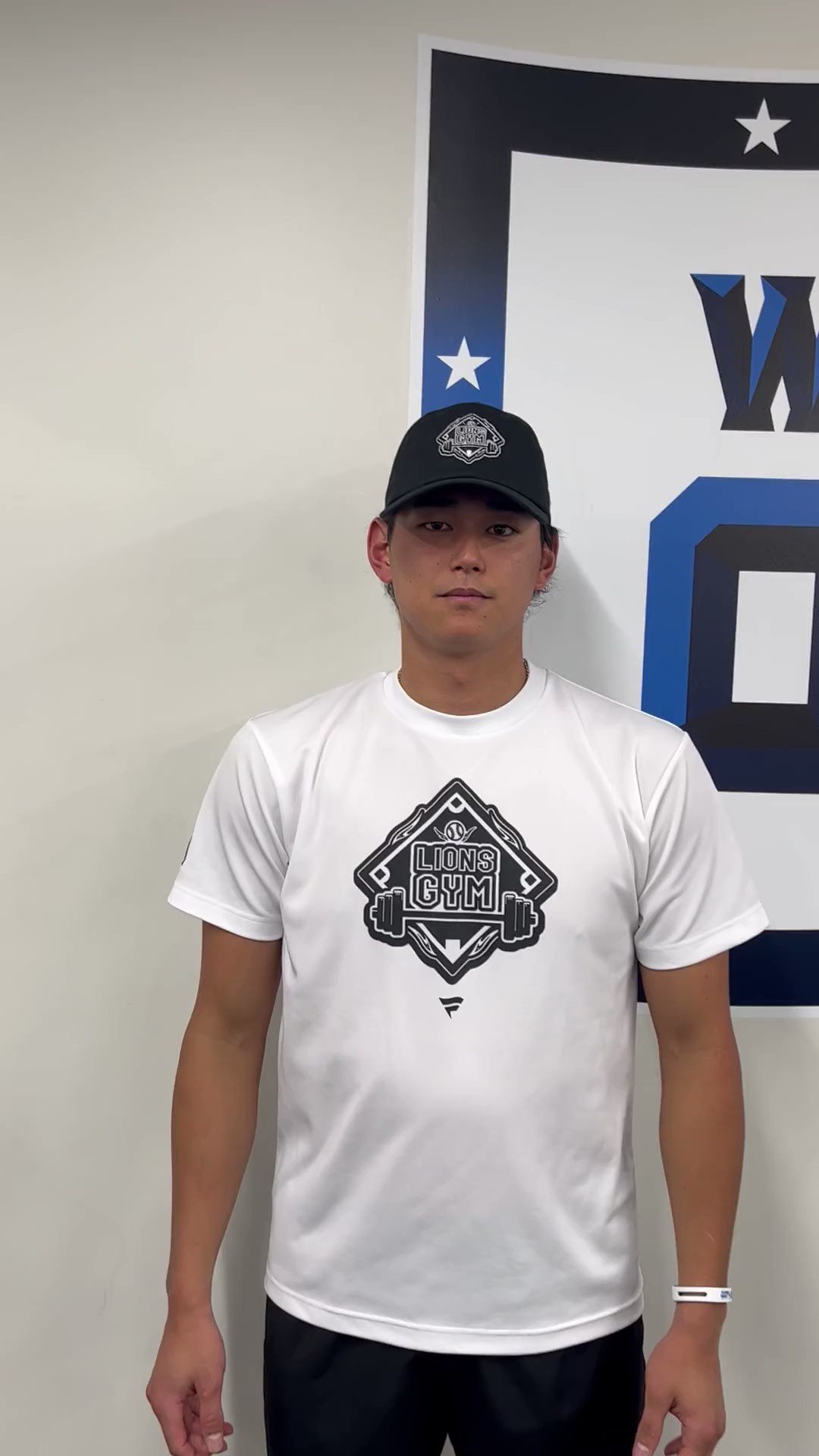 埼玉西武ライオンズ　アートコレクションTシャツ　西川愛也 プレイヤーズデザインTシャツ #51 西川 愛也(S): Tシャツ | 埼玉
