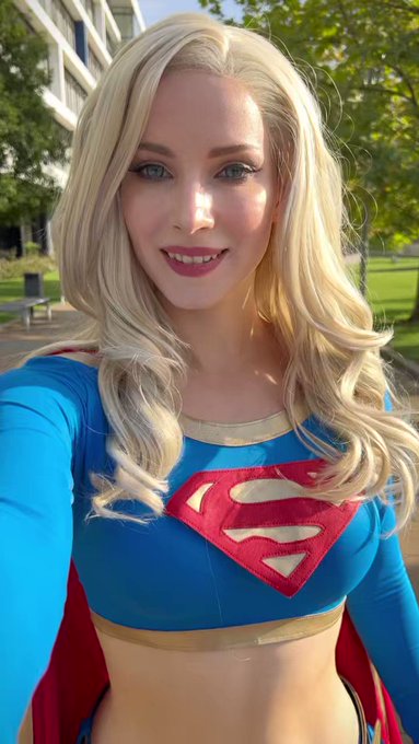 Supergirl is part of my 2024 cosplay calendar as Miss July 😚🔥  Thank you guys so much for the amazing