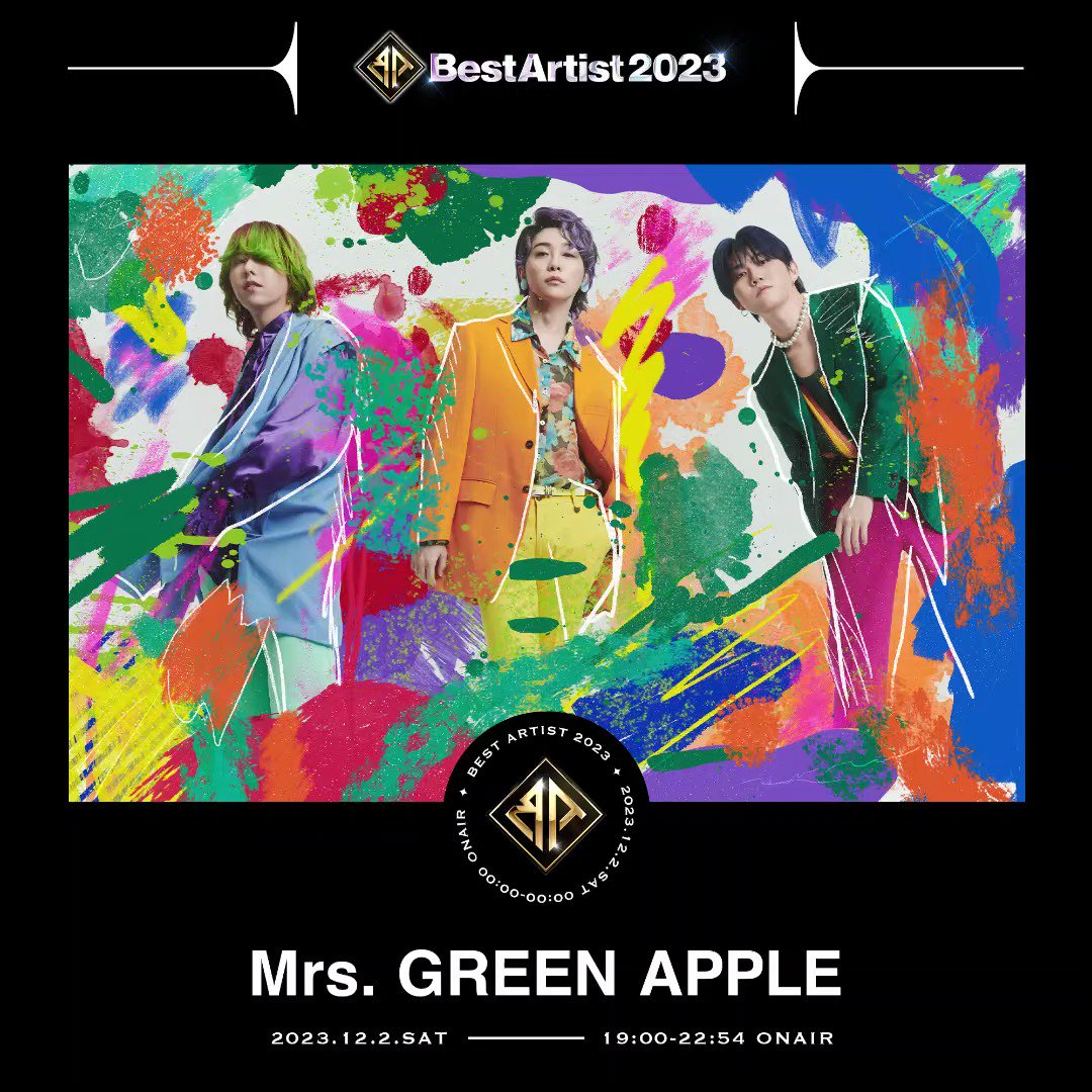 ミセス　ベスト＋anan ポスター Mrs. GREEN APPLE『anan』初表紙、チャーミングな通常版