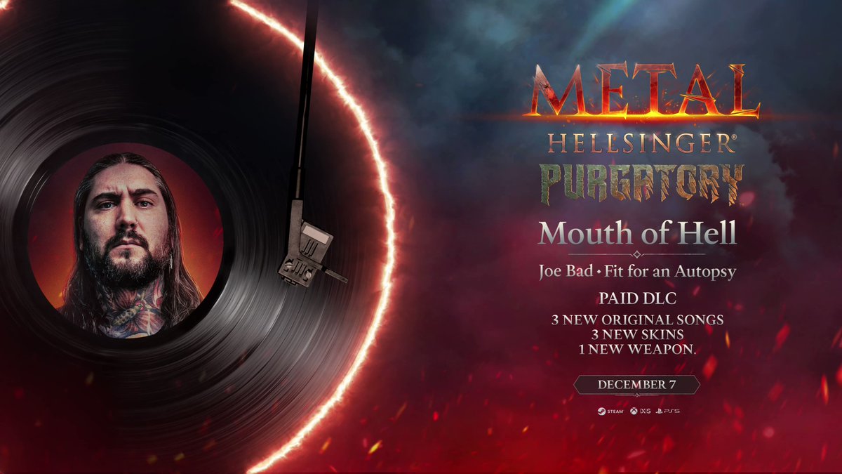 Metal: Hellsinger' Purgatory DLC and Free Horde Mode Now