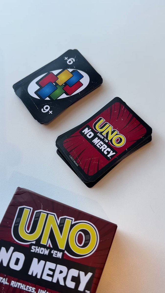 Uno No Mercy : r/unocardgame