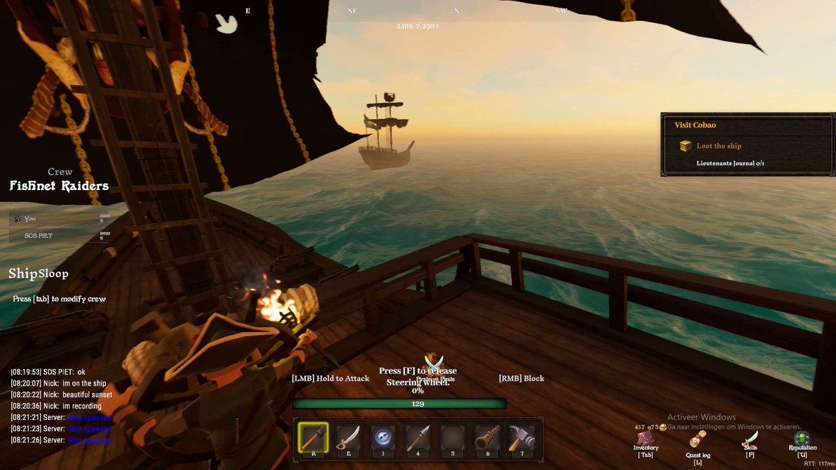 Plunder: Scourge of the Sea, a pirate survival MMO experience : r