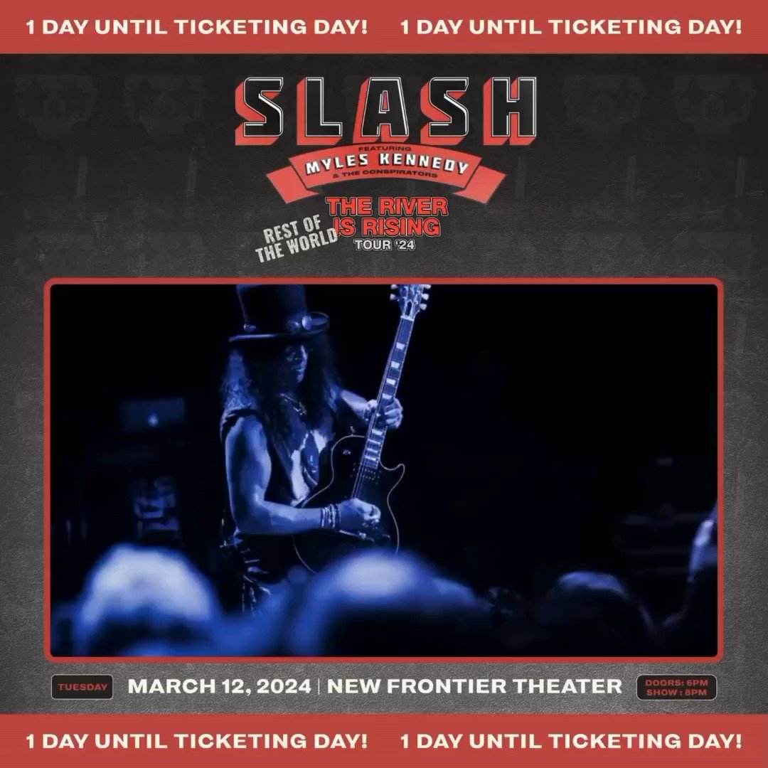 THE RIVER IS RISING – REST OF THE WORLD TOUR '24: - SlashOnline