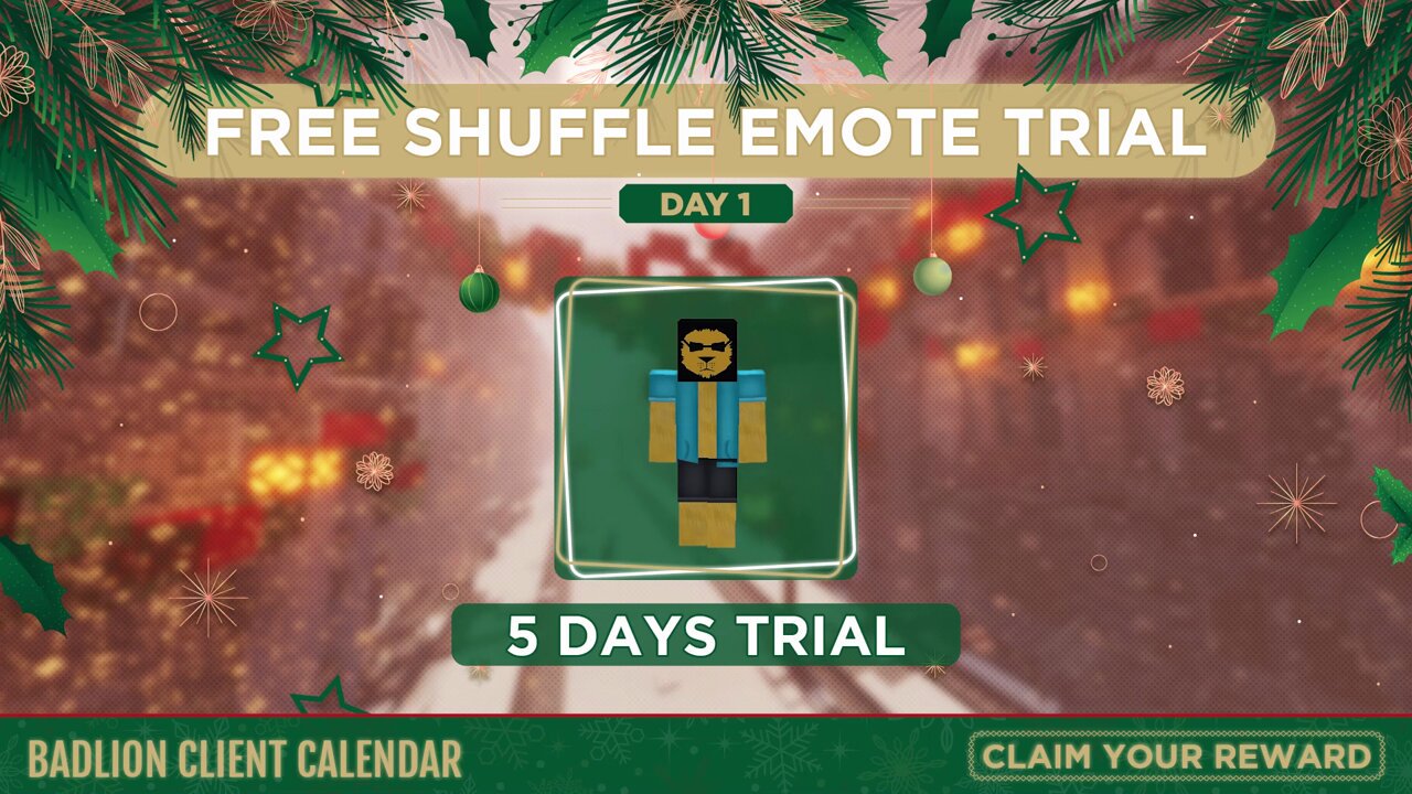 Badlion Client on X: 🎄 The Badlion Advent Calendar is BACK! 🎁✨ Unlock a  daily dose of joy with FREE rewards waiting for you inside! 🚀 Check out  Todays reward: 5 Day