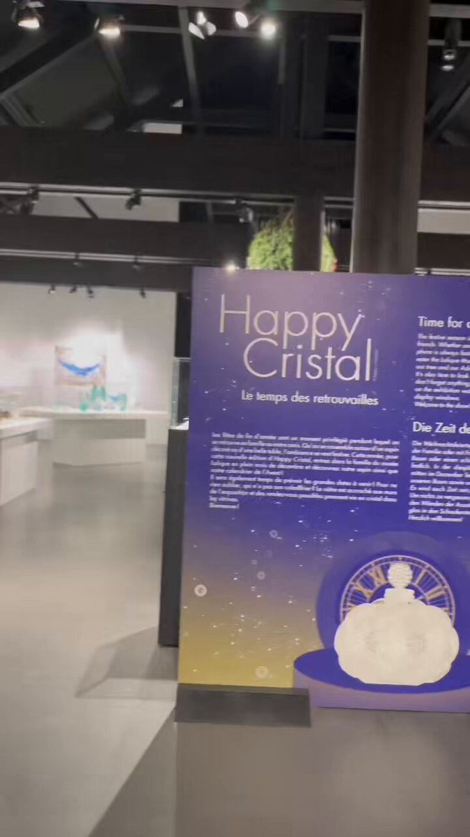 Exposition : Happy cristal – le temps des retrouvailles - du 29