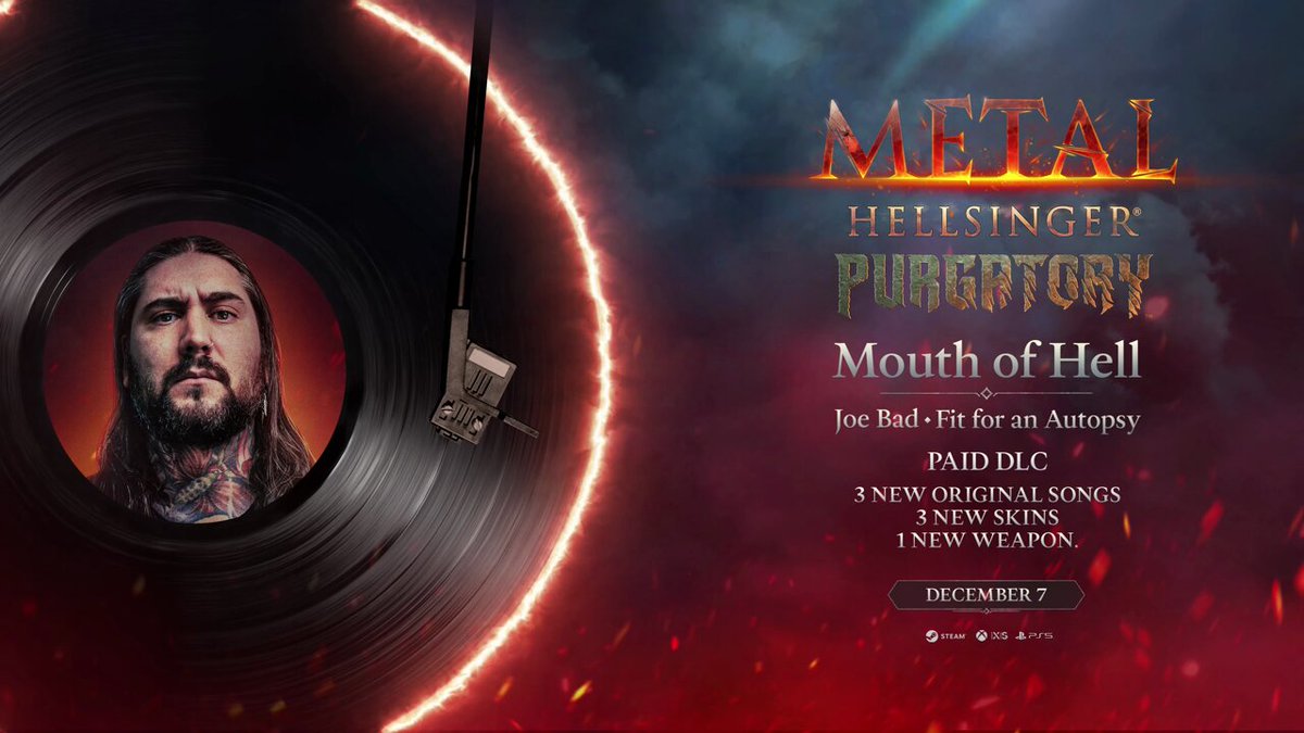 Metal: Hellsinger March DLC includes more songs and a new weapon