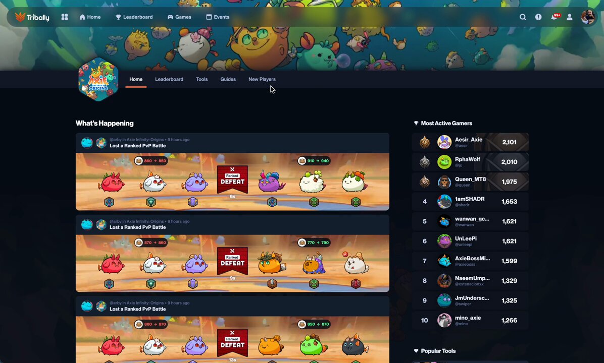 Axie Infinity on X: ⚔️Current Leaderboard⚔️ / X