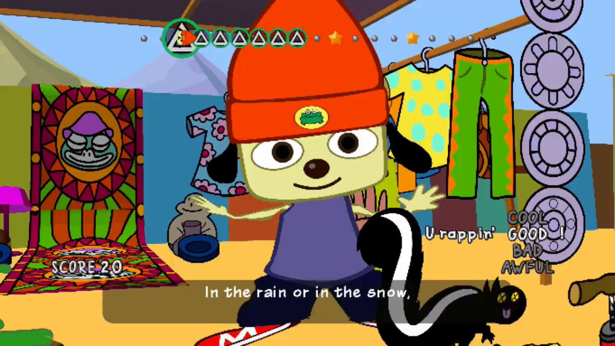 PaRappa the Rapper isn't perfect, but his 20th anniversary still