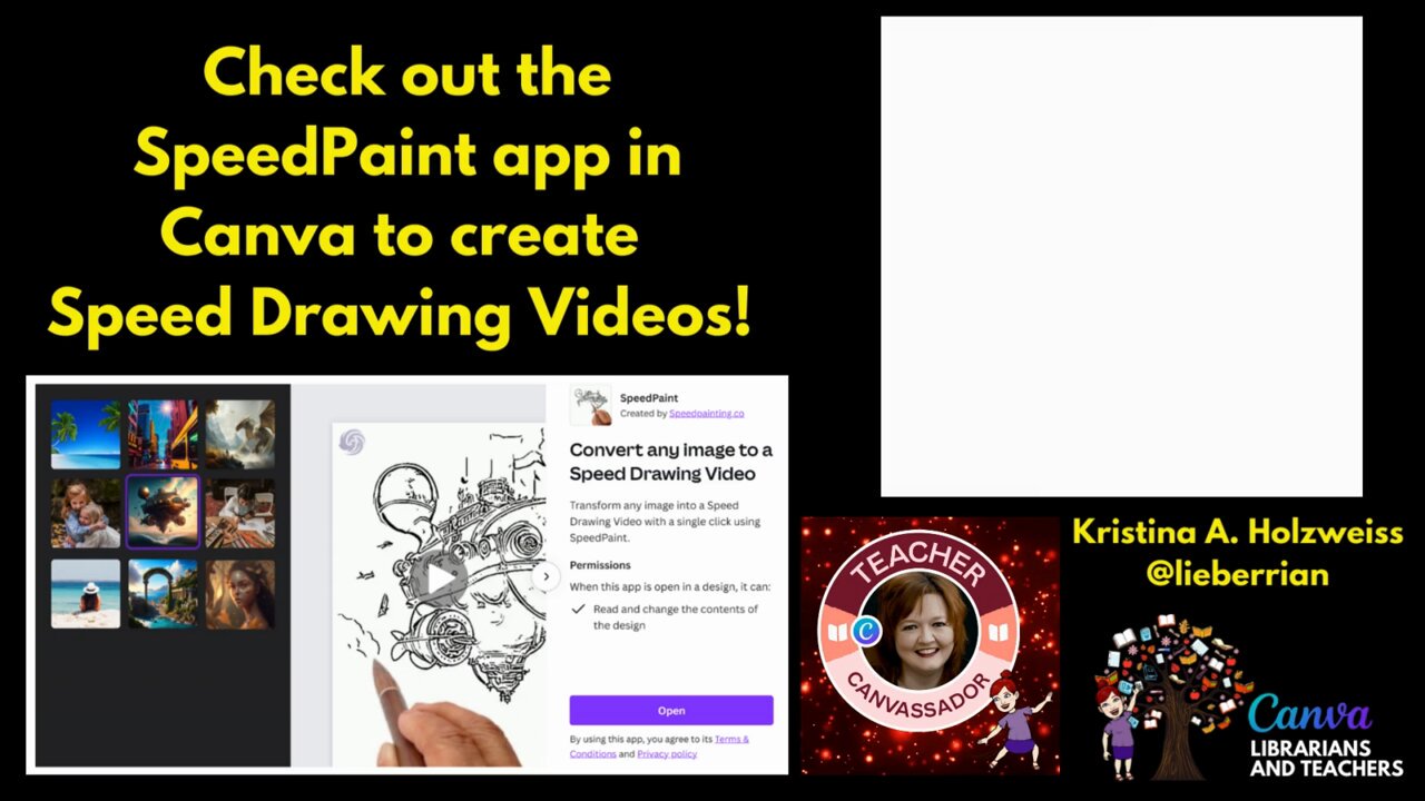 Kristina Holzweiss, #EdcampCardiganCamp on X: I just discovered the  SpeedPaint app in Canva! Check it out:  @canva  @CanvaEdu #Canva @NYSCATE @ISTEofficial @eschoolnews @EdTech_K12   / X