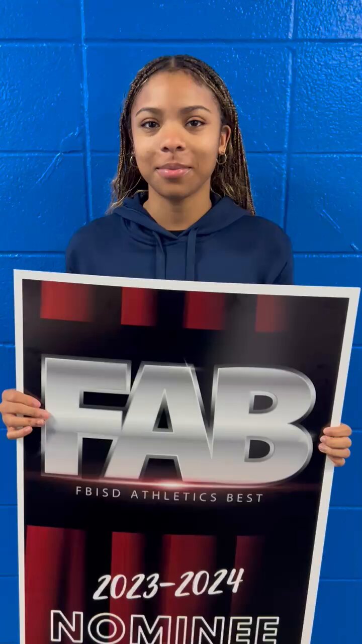 Fort Bend ISD Athletics on X: Congrats to Semaj Cox for being a FAB  Nominee for Volleyball Athlete of the Year. The winner will be announced  May 15th at the Awards Show! ⁦@