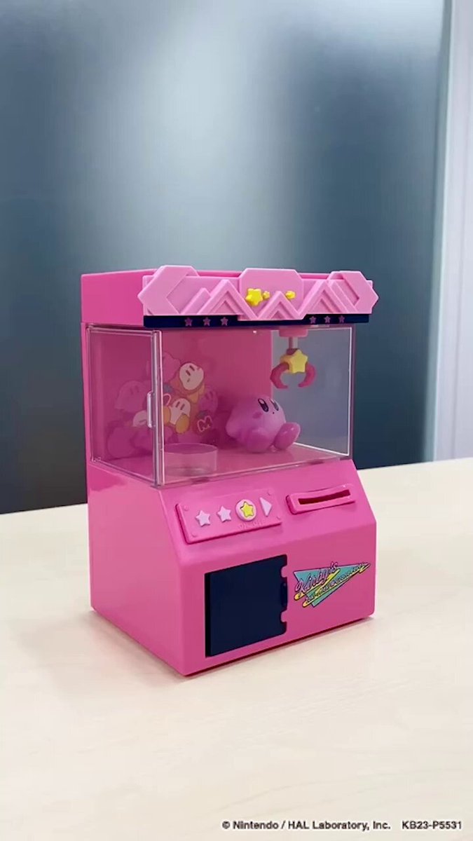 星のカービィ ときめき クレーンフィーバー 貯金箱 ルームライト