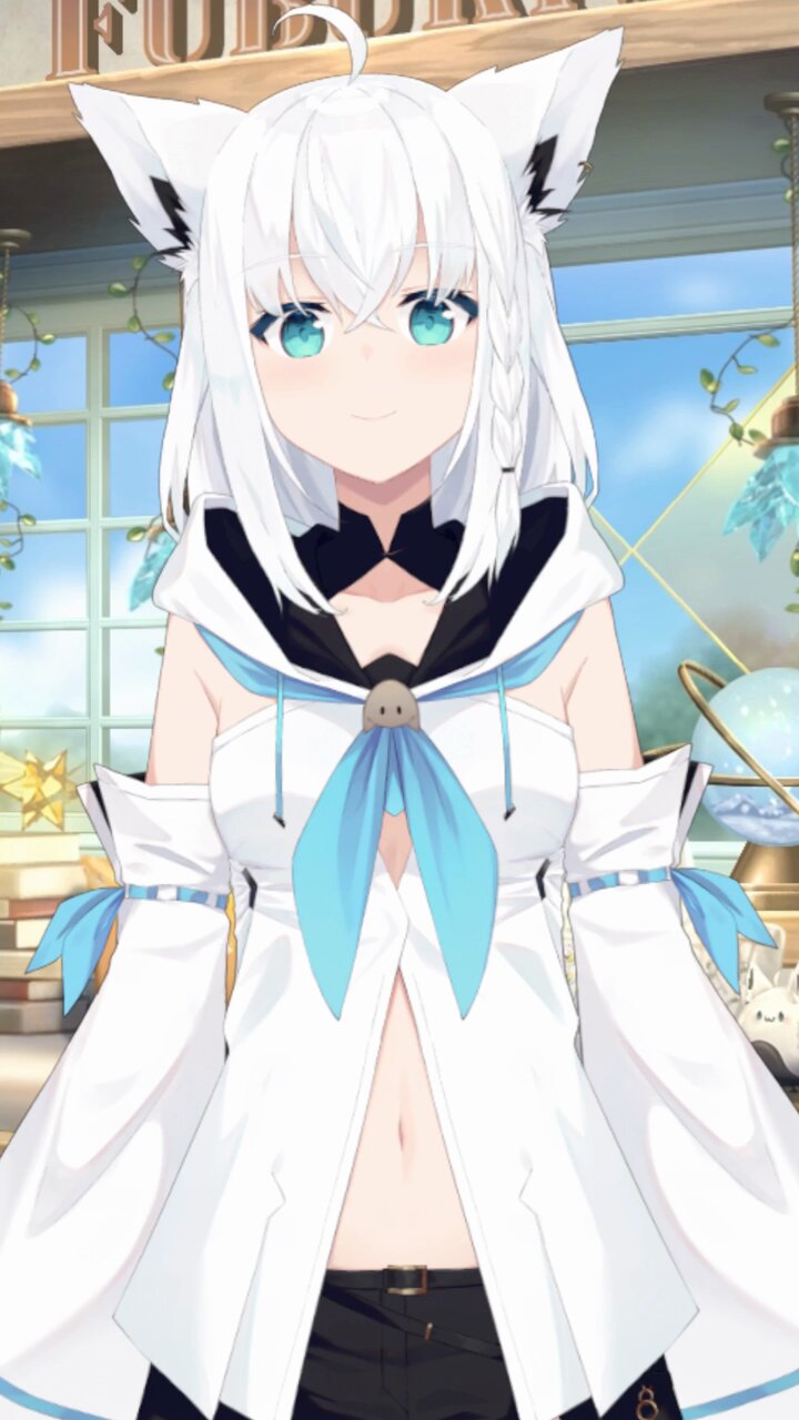 混沌の女神様　スリーブ　プレイマット　白上フブキ　フブキングダム　K4B スリーブ》フブキングダムセット - 混沌の女神様 - BOOTH