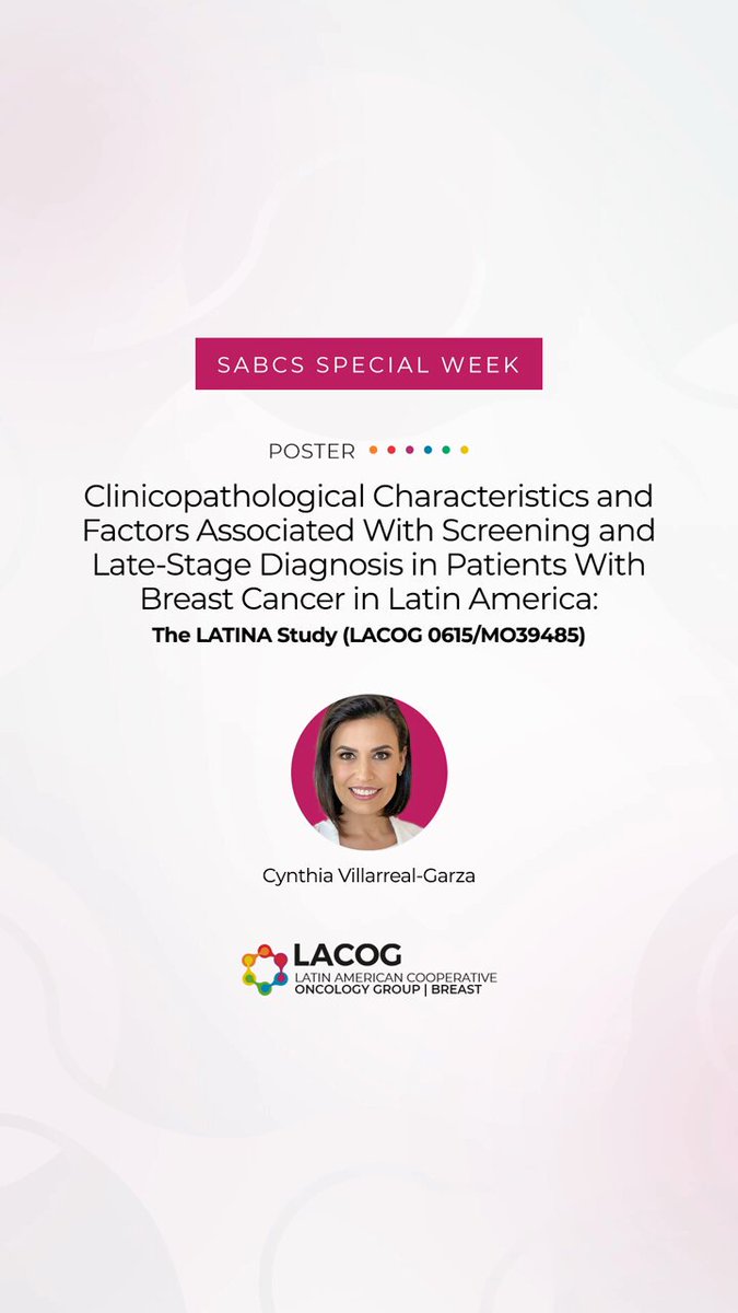 LACOG - Latin American Cooperative Oncology Group on X: Inscreva