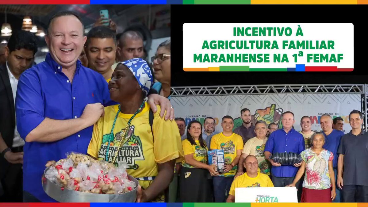 Abertura da 1ª Feira Maranhense da Agricultura Familiar impulsiona