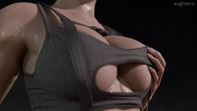 Lara model - @kisx3D https://t.co/e5S5zzc23O
