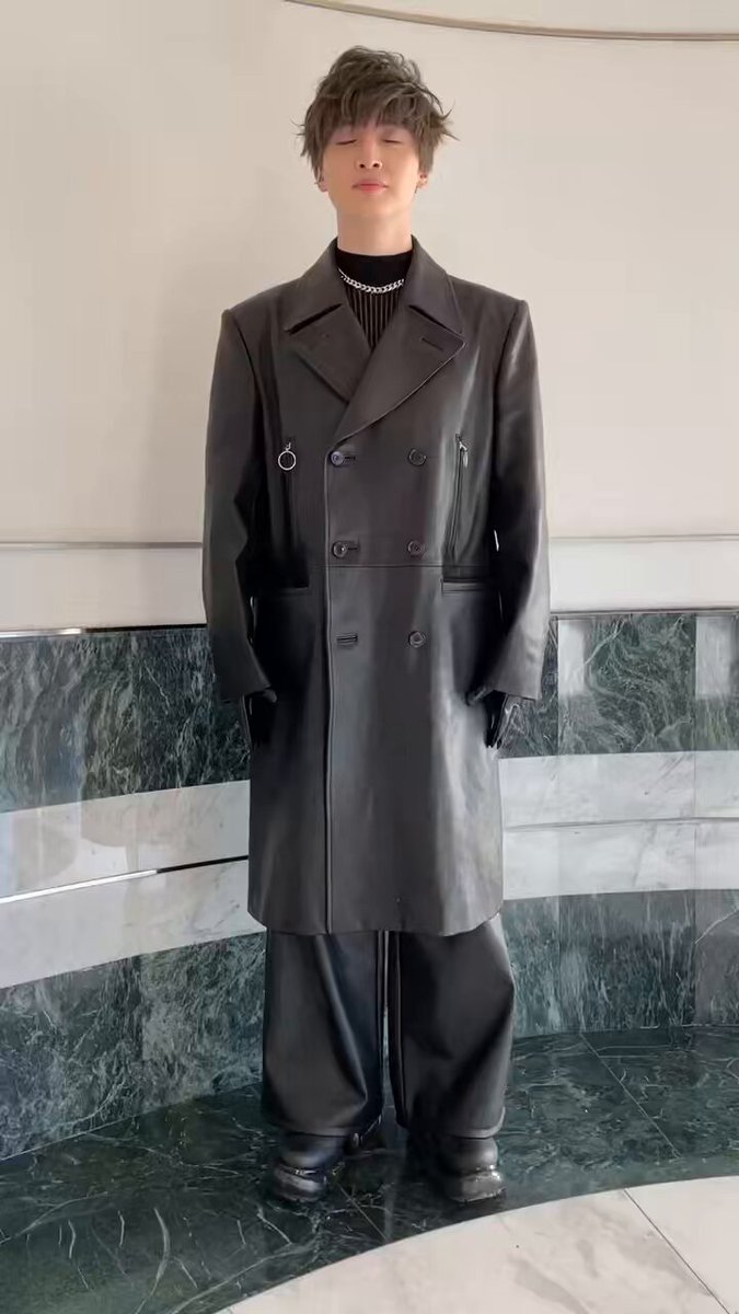 2020 COOTIE ナッピング オンブレ チェック ショップコート　玉森裕太 dorama-fashion on X: 