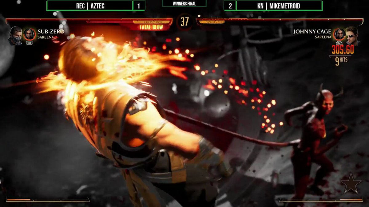 Team Scorpion Fatality Mortal Kombat Pro Kompetition