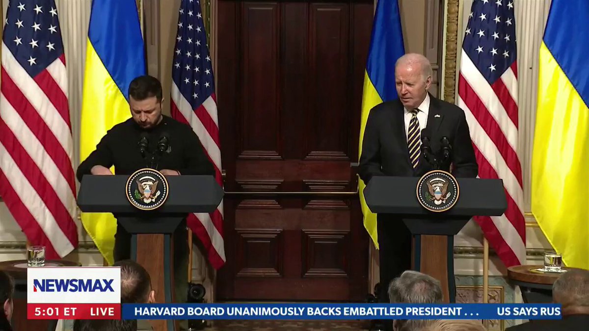President Biden and Ukraine President Zelenskyy