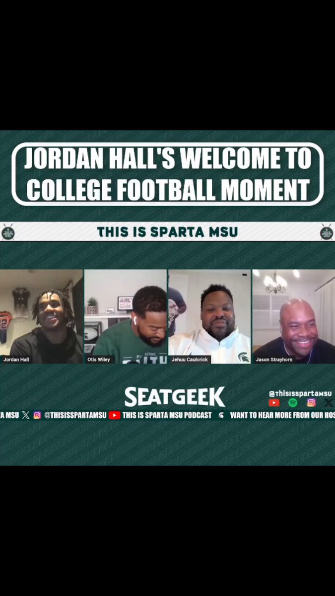 This Is Sparta MSU Michigan state football podcast apparel news