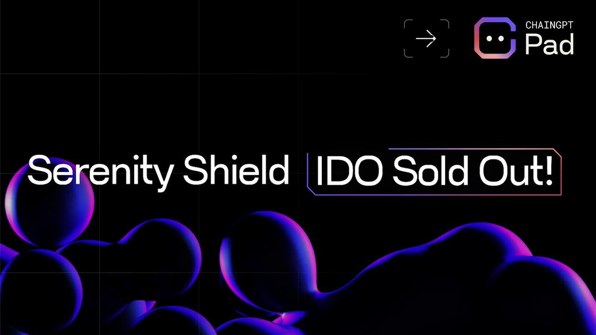 ChainGPT Pad on X: 📌 @SerenityShield_ IDO Dates Announcement