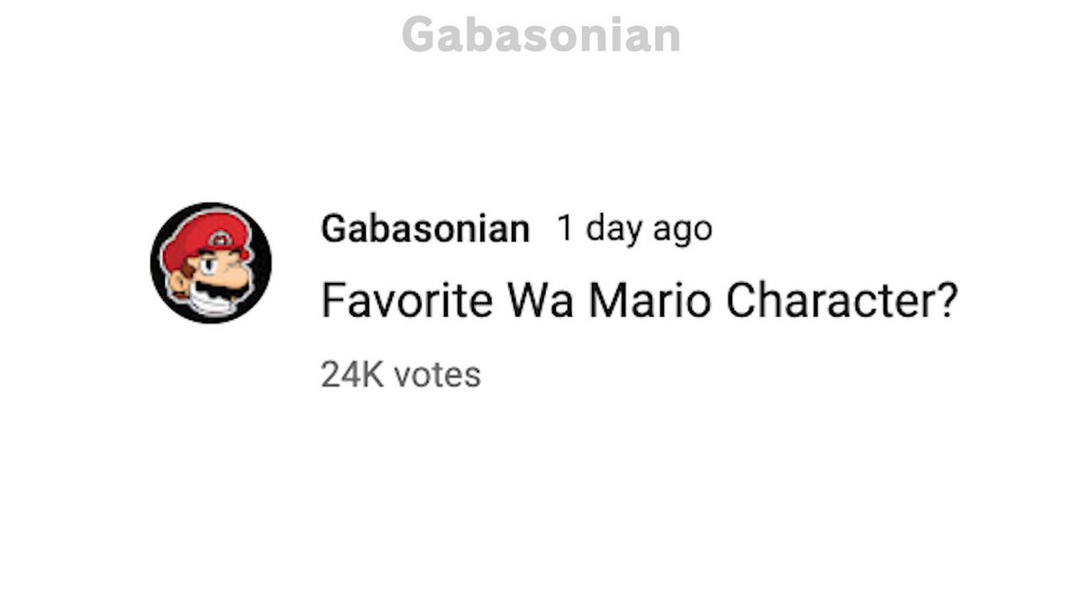 Gabasonian on X: Favorite Wa Mario Character? Wario Waluigi Wapeach  Wadaisy t.co5L3VJ7wOxZ  X