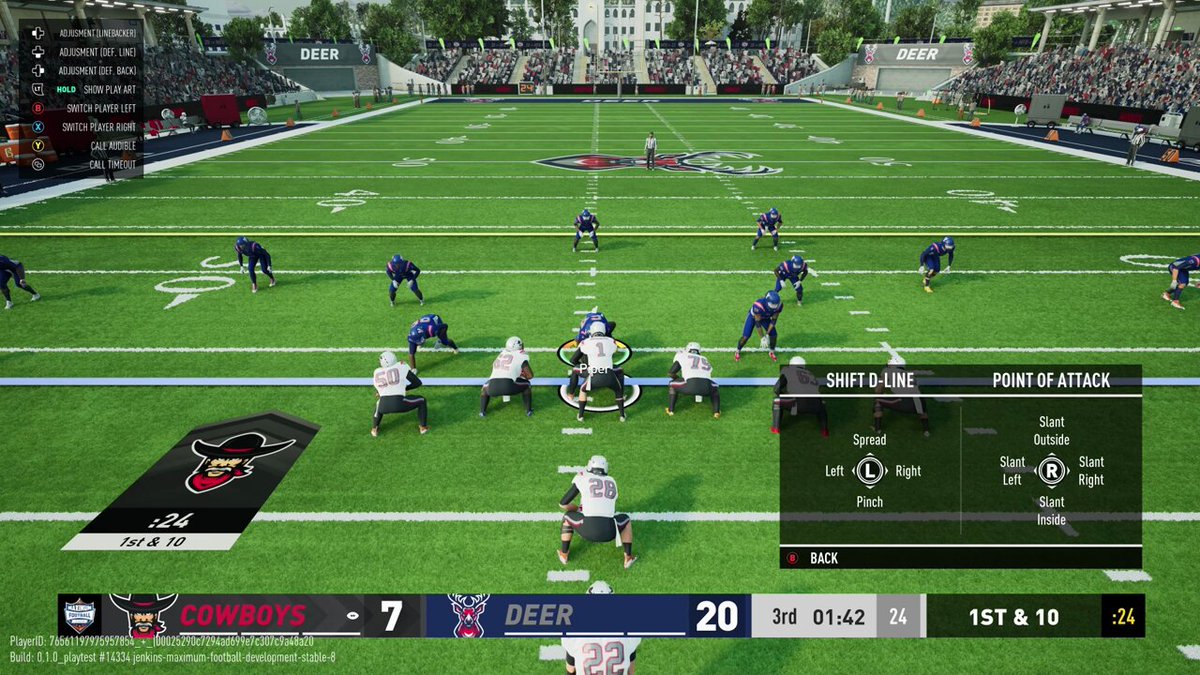 Monday @ 6pm EST 9-18-23 Quozz & Effect Live Stream Maximum Monday We'll discuss the recent gameplay released by Maximum Football, talk about ESG Football 24, Axis Football 24 and everything