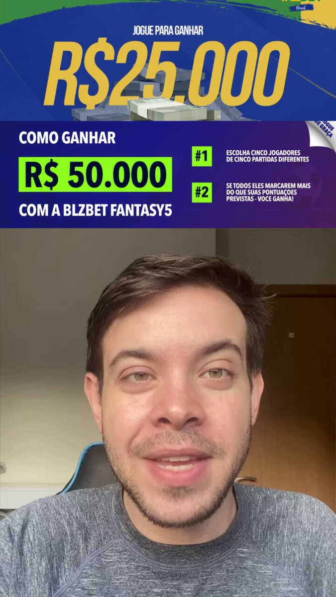 Fantasy5Brasileirão on X: No PixBet Fantasy5, você concorre a prêmios  incríveis! ⚽️ Camisa de times da Série A toda semana + apostas grátis 🏆R$  55.555 para quem acertar os 5 jogadores que